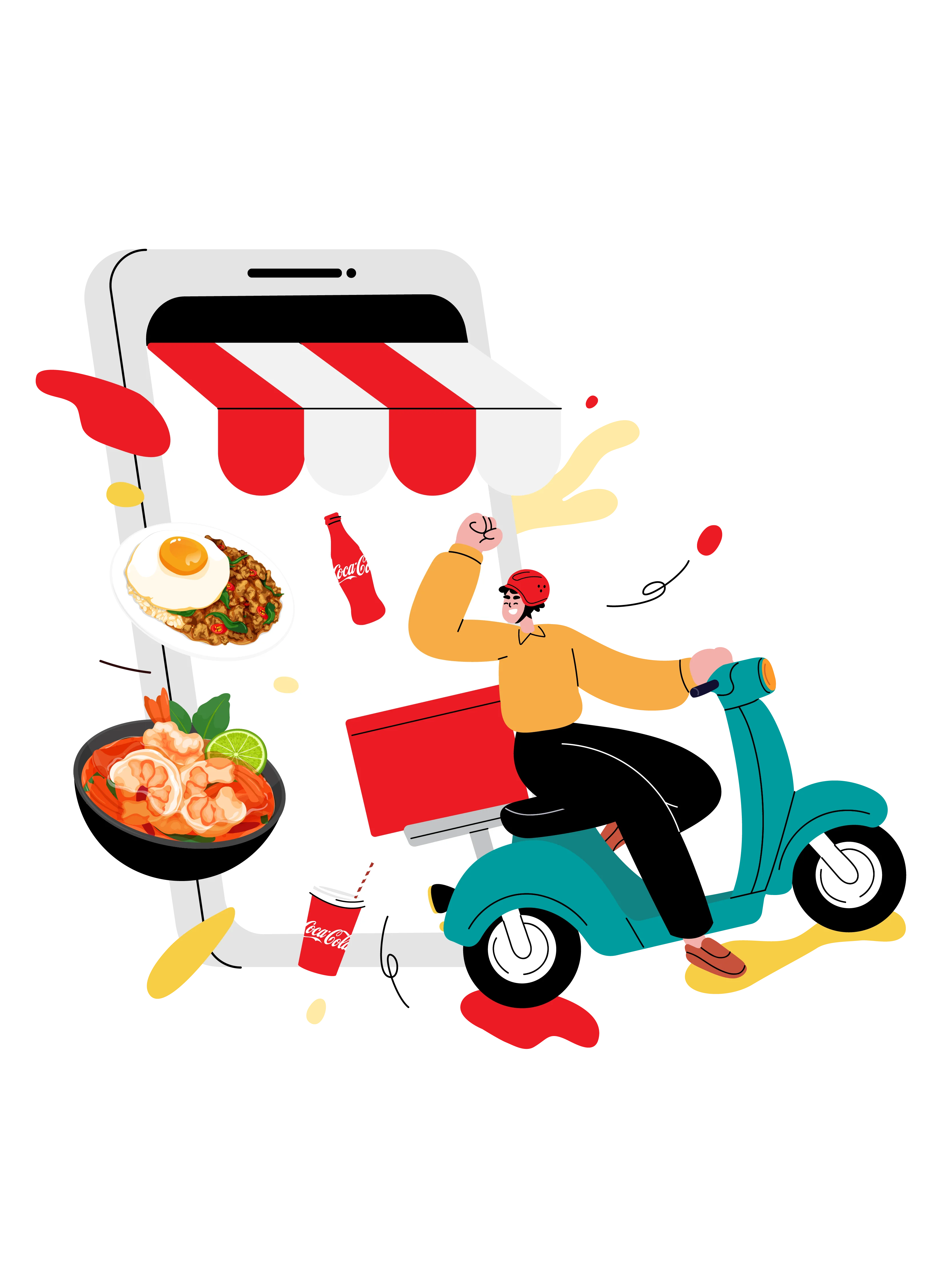 Food Service Apps | ThaiNamthip Coca-Cola
