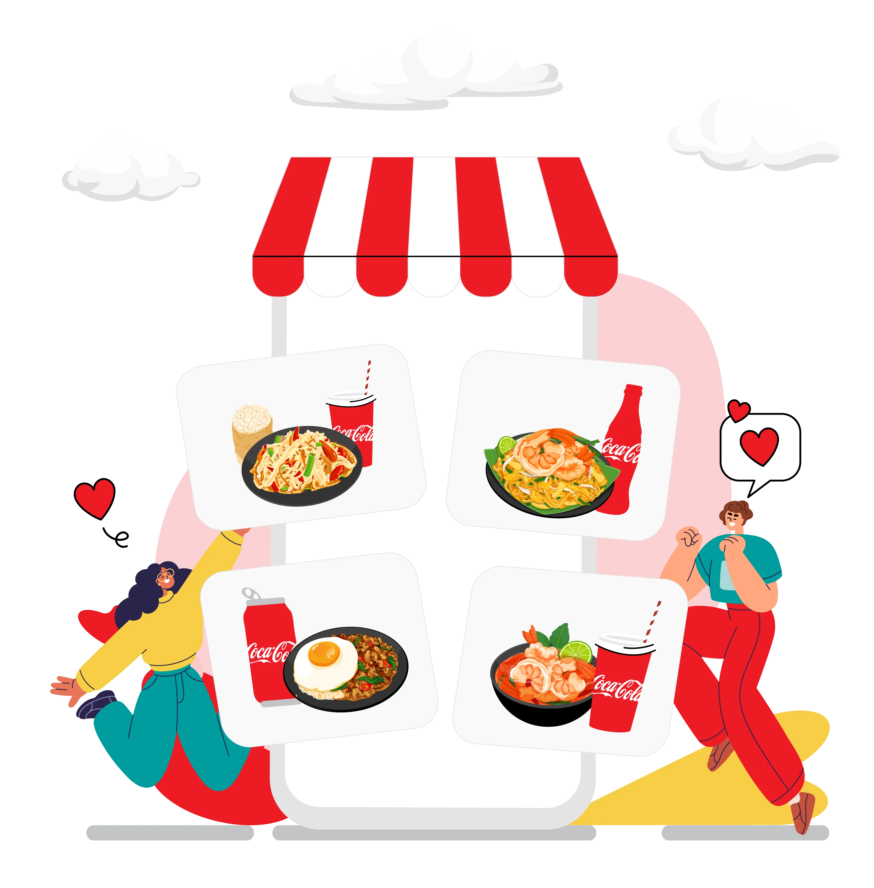 ขายดีขึ้น <br/>
        ต้องมีเครื่องดื่มเข้าเซ็ต | ThaiNamthip Coca-Cola