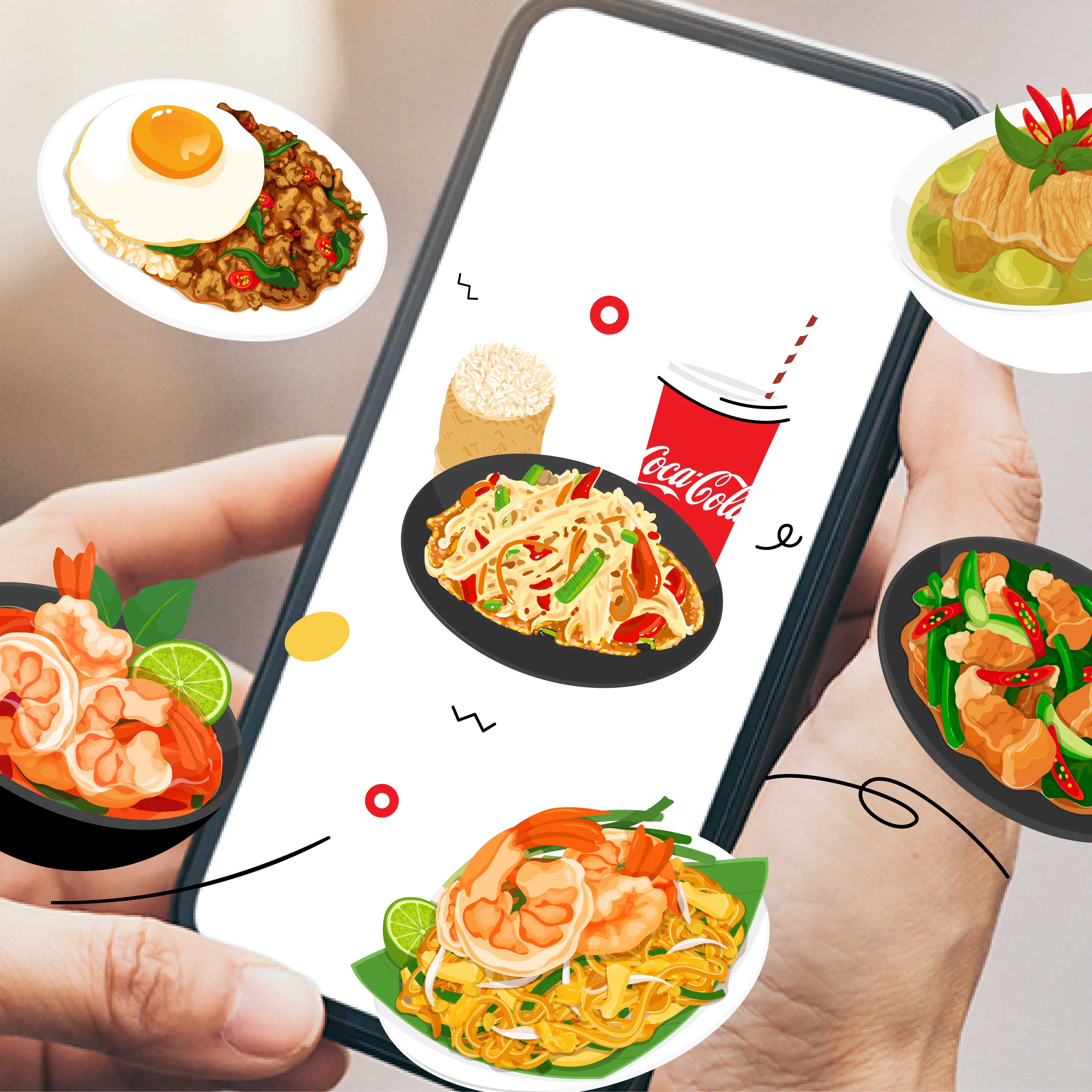 Food Service Apps | ThaiNamthip Coca-Cola