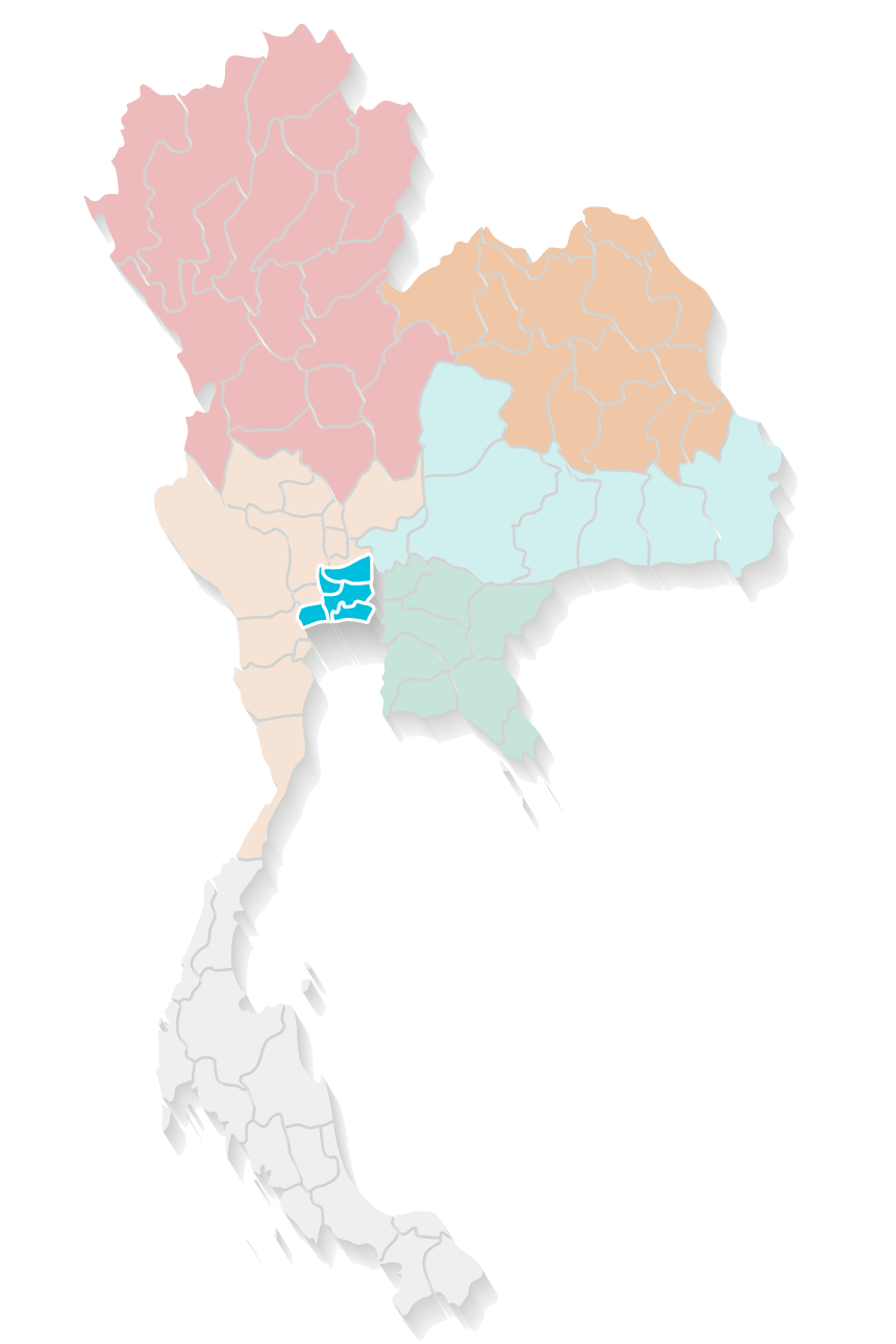 Services area map bkk | ThaiNamthip Coca-Cola